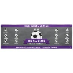 Custom Sport Team Banner