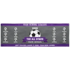 Custom Sport Team Banner
