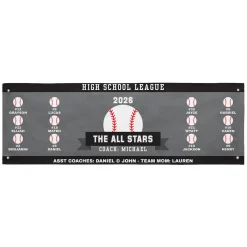Custom Sport Team Banner