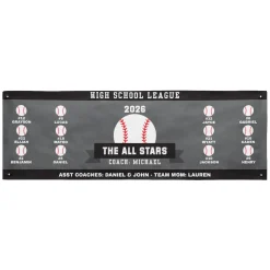 Custom Sport Team Banner