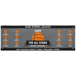 Custom Sport Team Banner