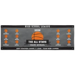 Custom Sport Team Banner