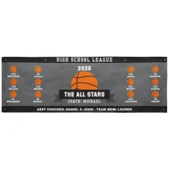 Custom Sport Team Banner