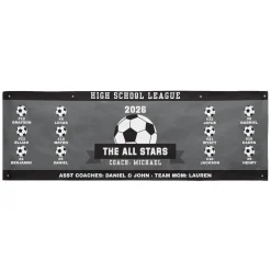 Custom Sport Team Banner