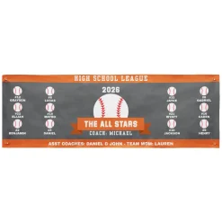 Custom Sport Team Banner