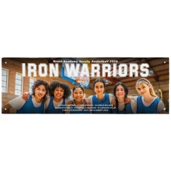 Custom Sport Team Photo Banner