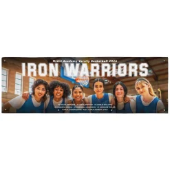 Custom Sport Team Photo Banner