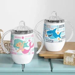 Cute & Beachy Sippy Cup