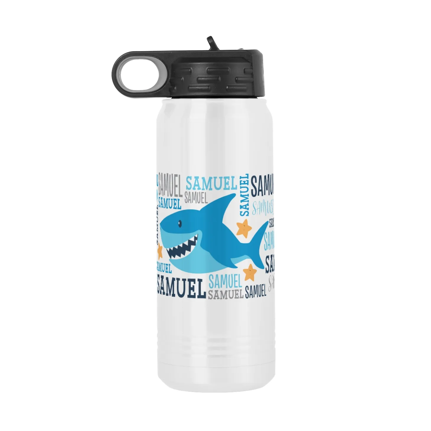 Cute & Beachy Stainless Steel Water Bottle