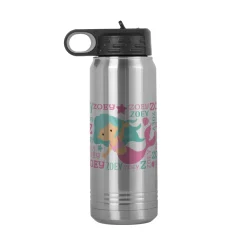 Cute & Beachy Stainless Steel Water Bottle