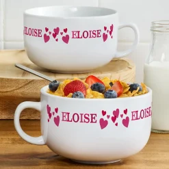 Cutesy Hearts Bowl