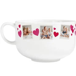 Cutesy Hearts Photo Bowl