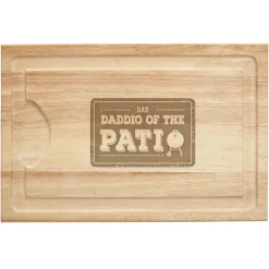 Daddio of the Patio Maple Wood Cutting Board