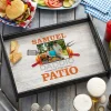 Daddio Of The Patio Photo Wood Tray