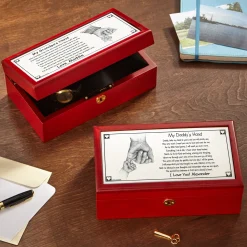 Daddy's Hand/Grandpa's Hand Keepsake Box