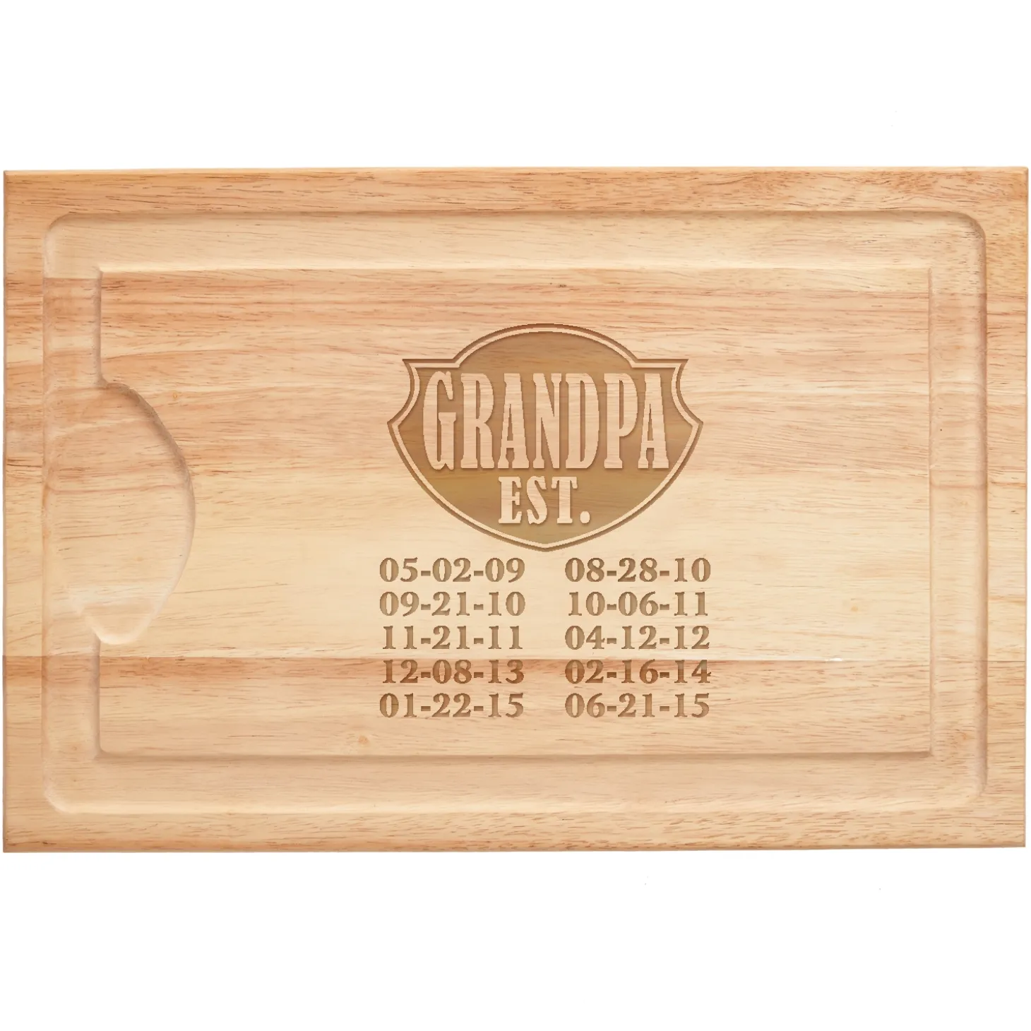 Dad Established Maple Wood Cutting Board