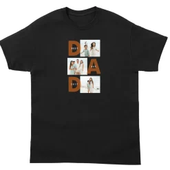 DAD Established Photo Collage T-Shirt