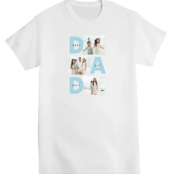 DAD Established Photo Collage T-Shirt