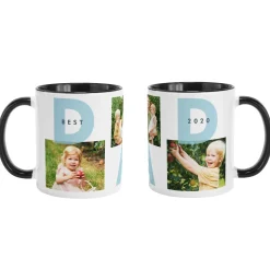 DAD Established Photo Collage Mug