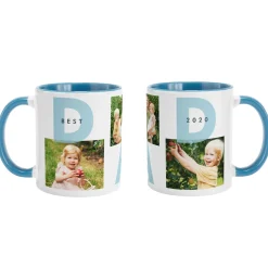 DAD Established Photo Collage Mug