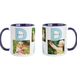 DAD Established Photo Collage Mug