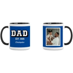 Dad Est. Photo Mug