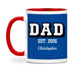 Dad Est. Photo Mug