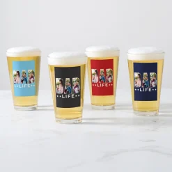 Dad Life Photo Pint Glass
