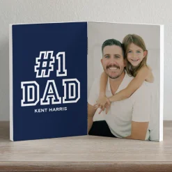 #1 Dad Photo Panel