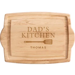 Dad's Kitchen Maple Wood Cutting Board