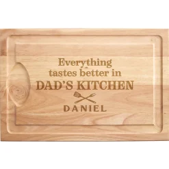Dad's Taste Maple Wood Cutting Board