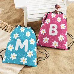Daises Drawstring Bag