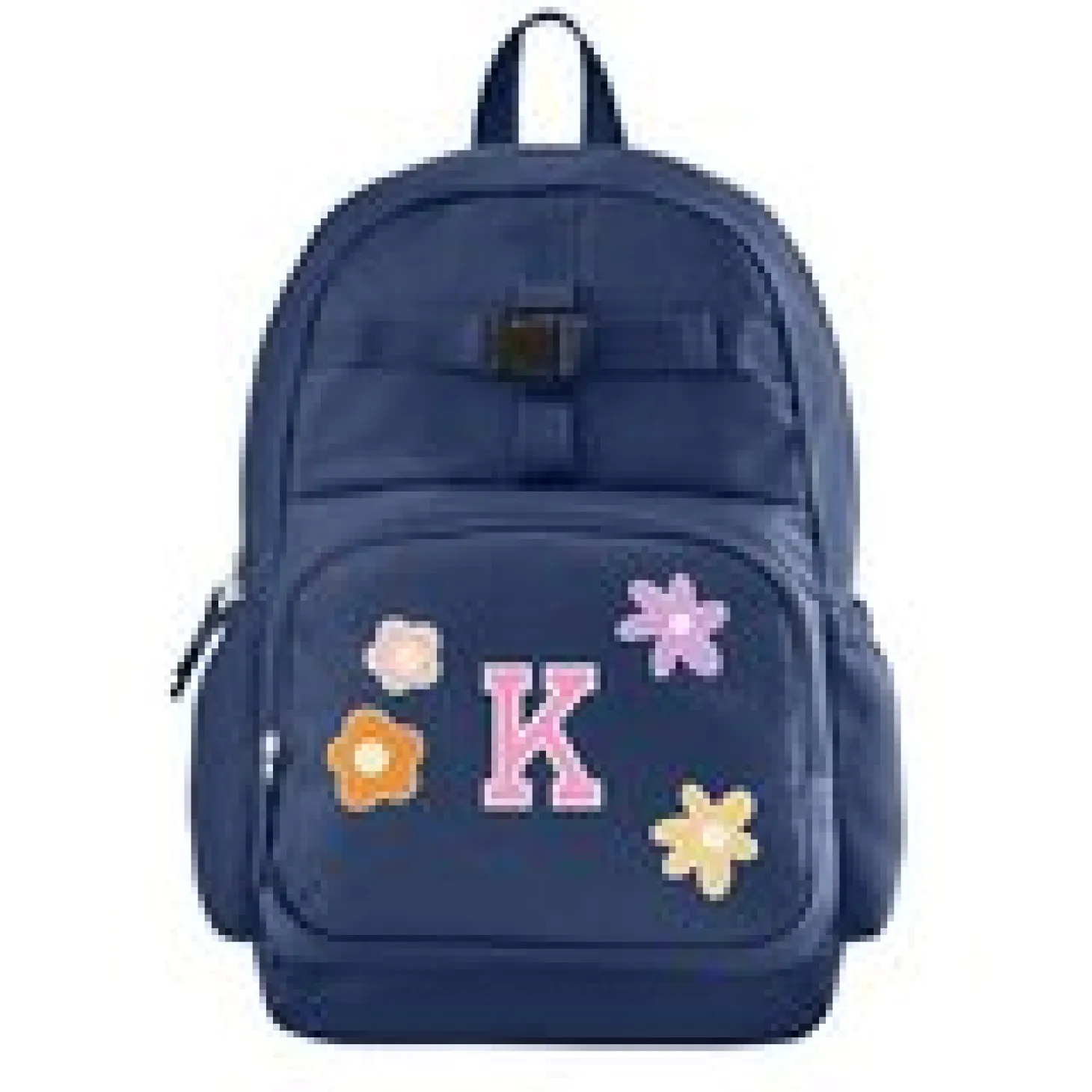 Decal + Monogram Navy Backpack Collection
