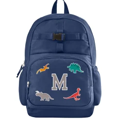 Decal + Monogram Navy Backpack Collection