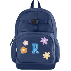 Decal + Monogram Navy Backpack Collection