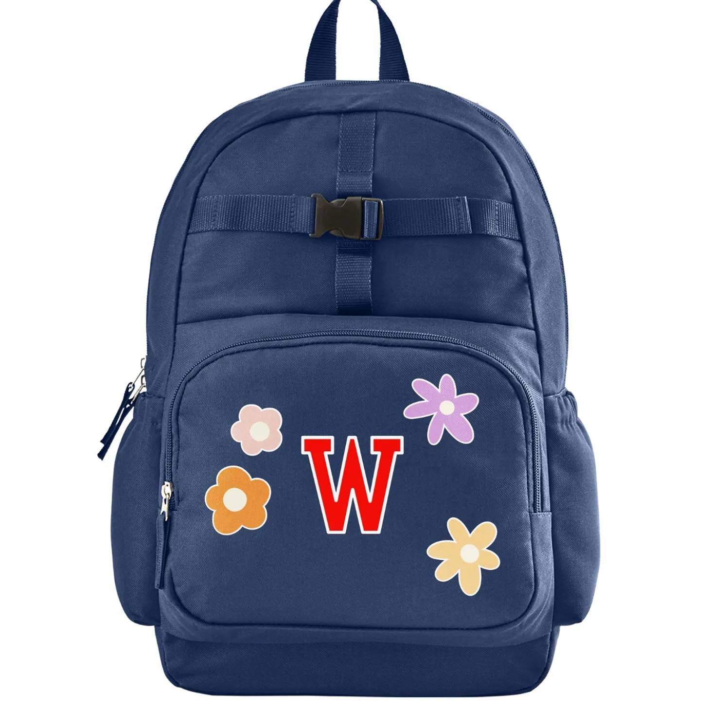 Decal + Monogram Navy Backpack Collection