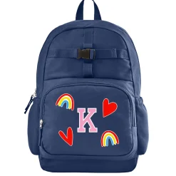 Decal + Monogram Navy Backpack Collection