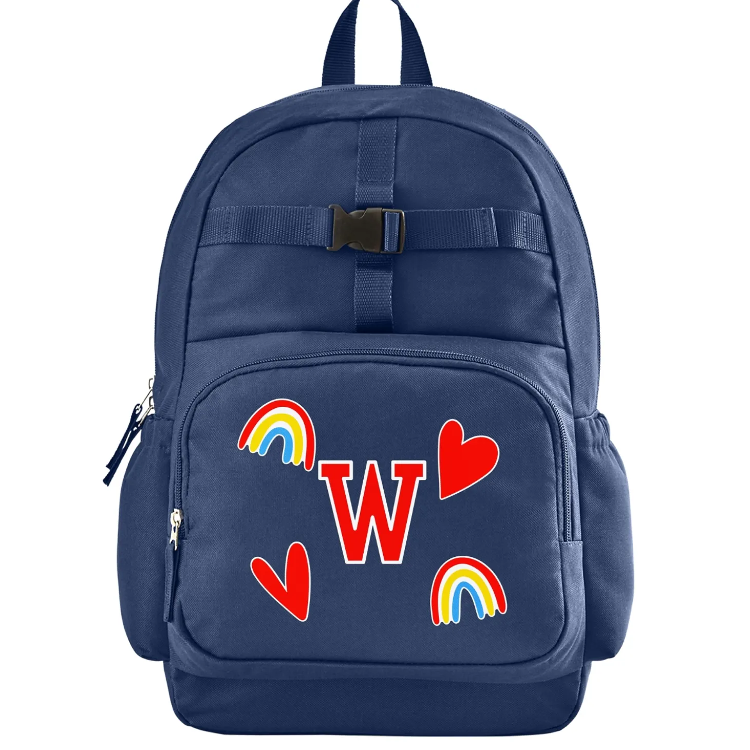 Decal + Monogram Navy Backpack Collection