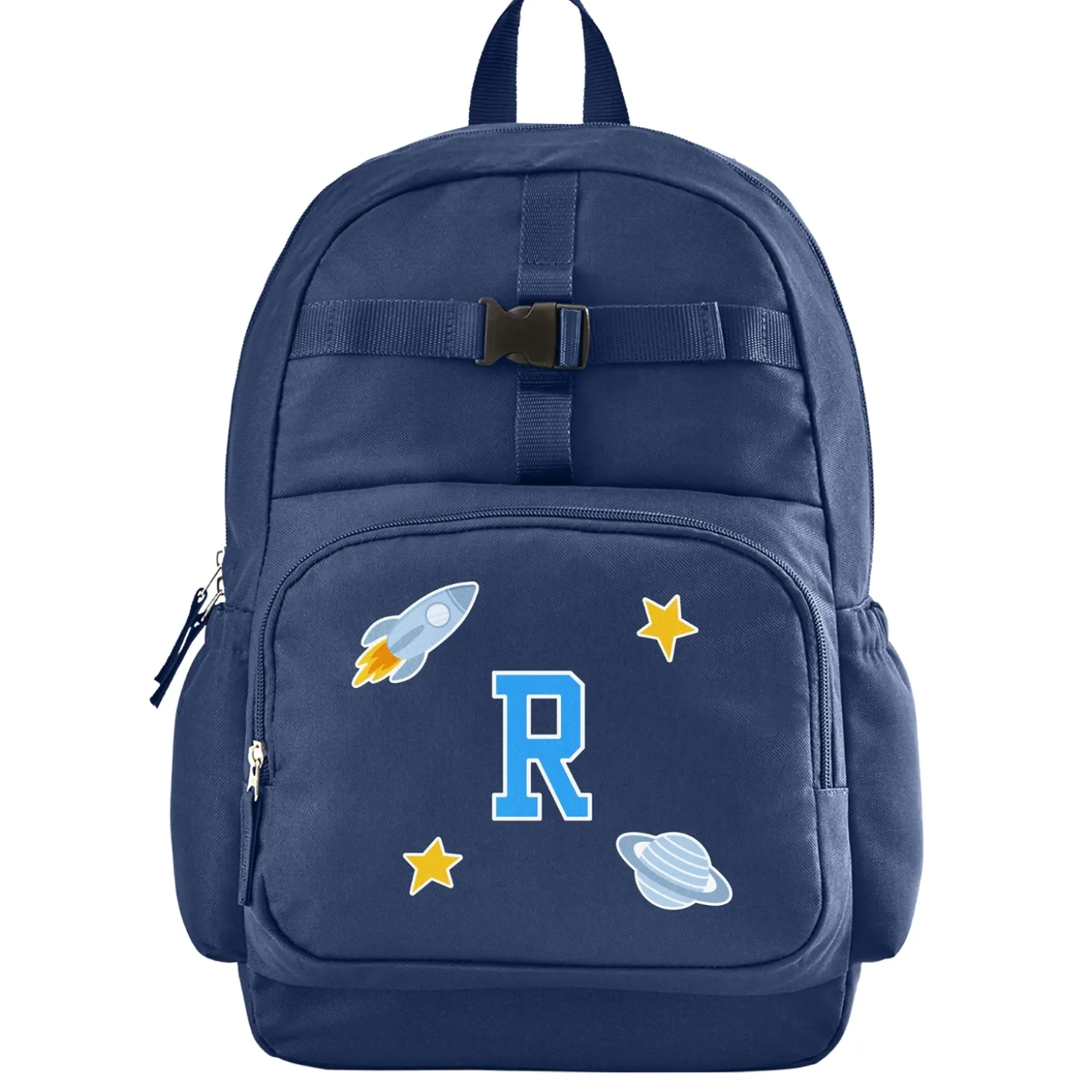 Decal + Monogram Navy Backpack Collection