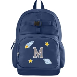 Decal + Monogram Navy Backpack Collection