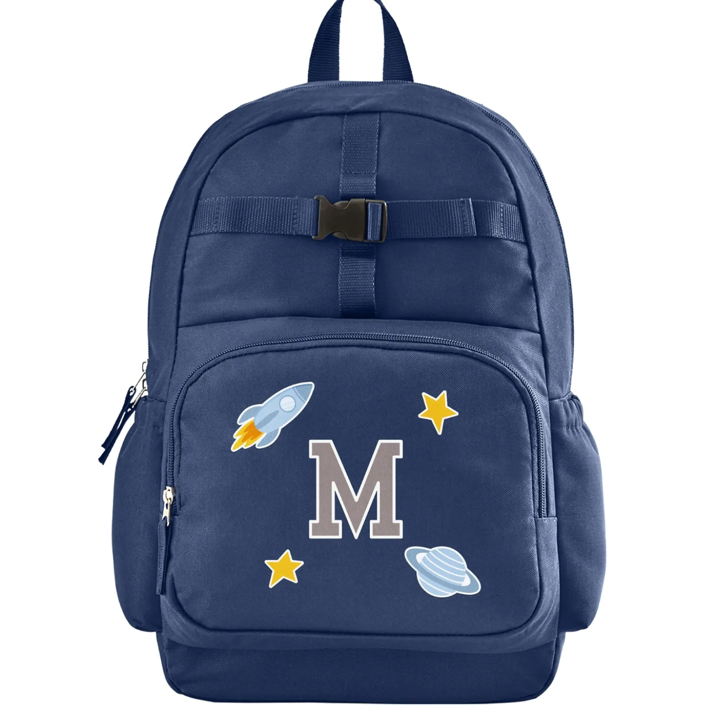 Decal + Monogram Navy Backpack Collection