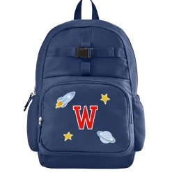 Decal + Monogram Navy Backpack Collection