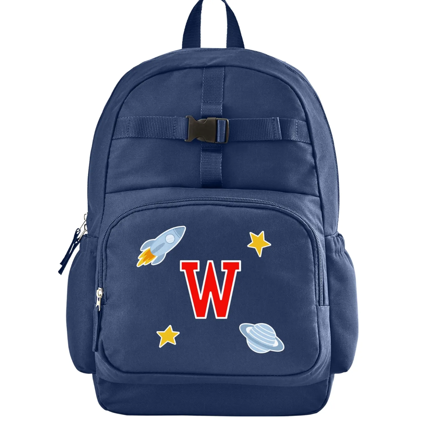 Decal + Monogram Navy Backpack Collection