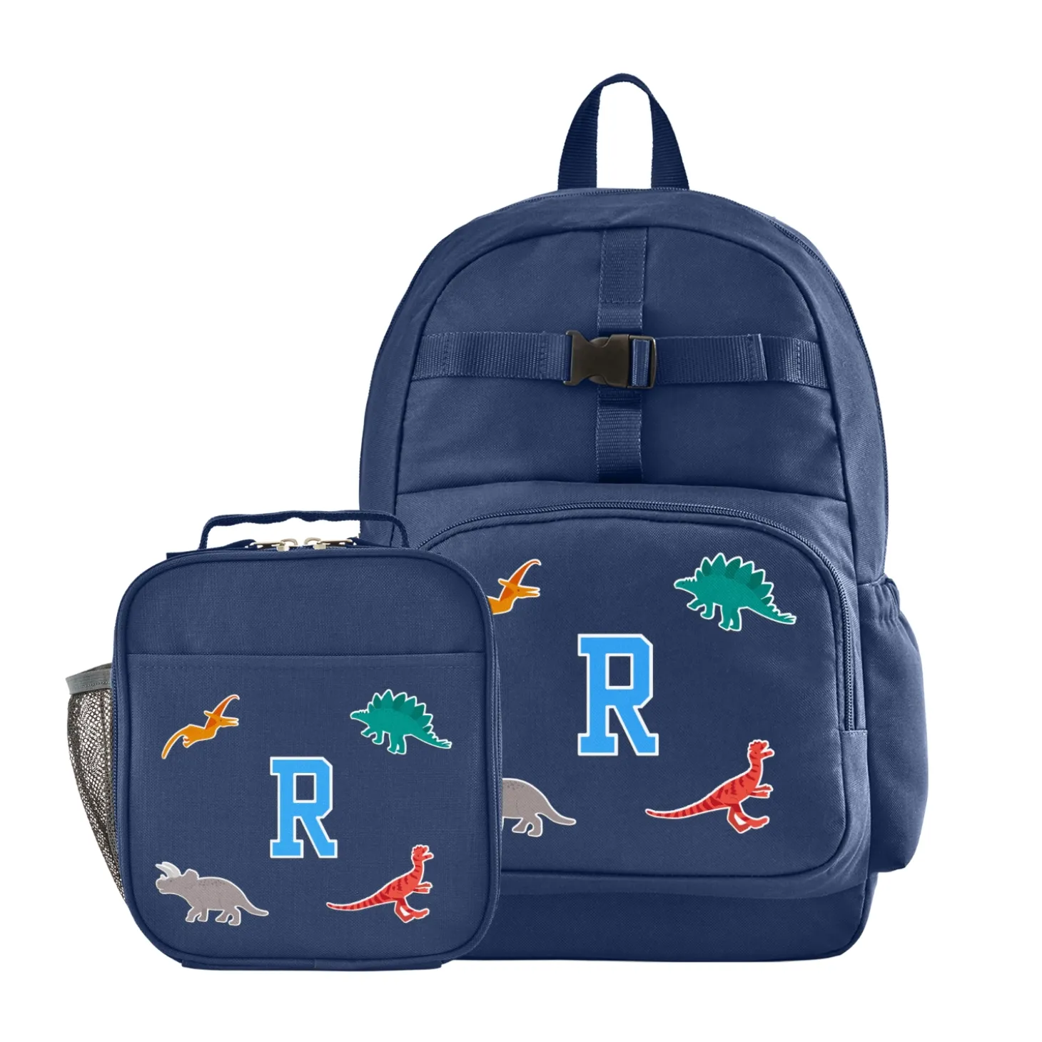Decal + Monogram Navy Backpack Collection