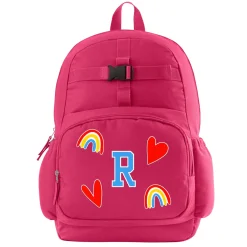 Decal + Monogram Pink Backpack Collection