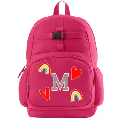 Decal + Monogram Pink Backpack Collection