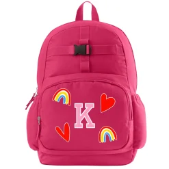 Decal + Monogram Pink Backpack Collection