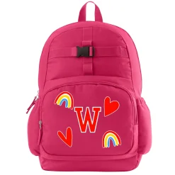 Decal + Monogram Pink Backpack Collection