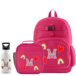 Decal + Monogram Pink Backpack Collection
