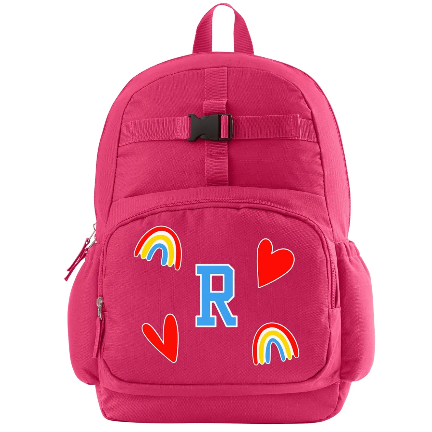 Decal + Monogram Pink Backpack Collection